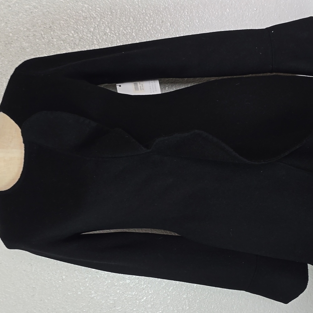 Goen. J Elegant Black Women's Coat - Picture 2 of 14